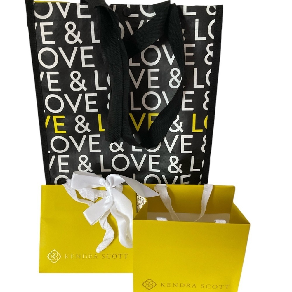 Kendra Scott  2 Gift Bags +Tote.